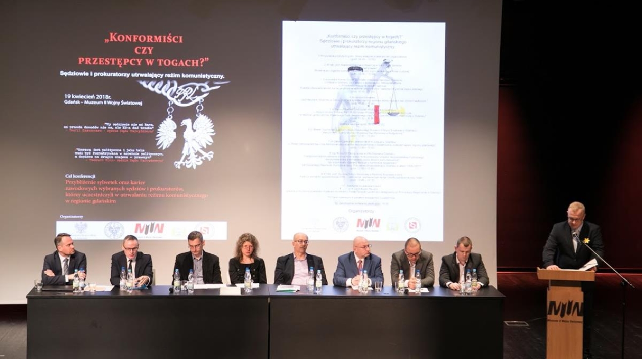 Konferencja naukową „Konformiści czy przestępcy w togach?" odbyła się w Muzeum II Wojny Światowej w Gdańsku 