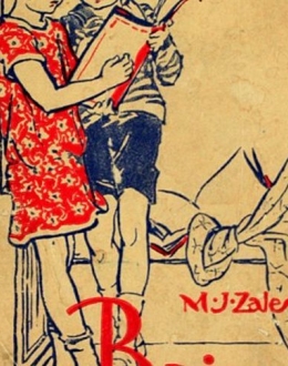 Children fables book by M.J. Zaleska published in occupied Cracow in 1940