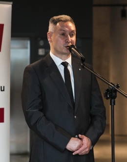 Wicedyrektor Muzeum II Wojny Światowej, dr Tomasz Gliniecki. Fot. Mikołaj Bujak