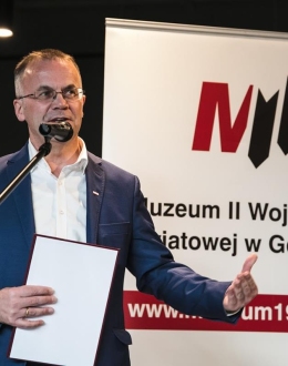 Sekretarz Stanu w MKiDN, Minister Jarosław Sellin. Fot. Miołaj Bujak