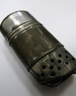 Antoni Kasztelan's cigarette lighter with the initials AK