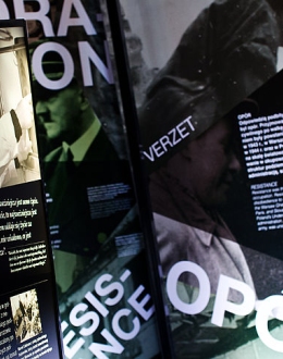 „Routes of Liberation” exhibition in the Gallery of the University of Warsaw. Photo: Dominik Kotowski
