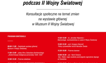 Konferencja "Polskie doświadczenie podczas II Wojny Światowej"