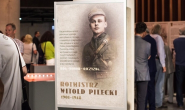 Wystawa czasowa "Rotmistrz Witold Pilecki 1901-1948" .
