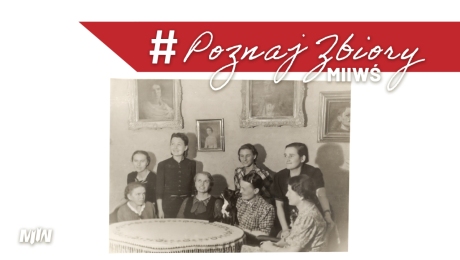 Cykl #PoznajZbioryM2WŚ - rodzinna fotografia przesłana kpt. Pierzchale do obozu jenieckiego