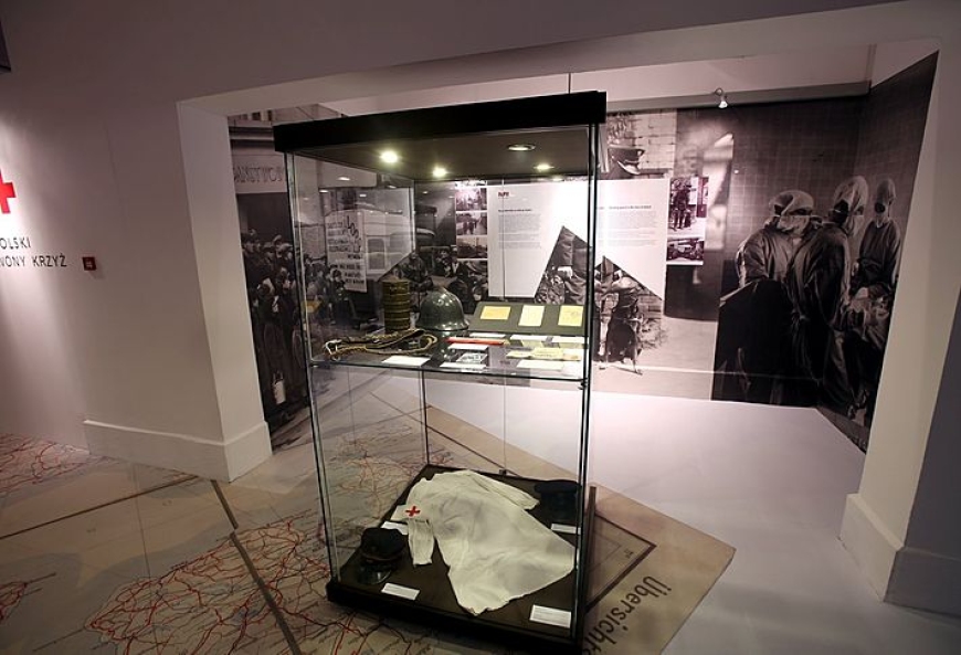 Otwarcie wystawy „A więc wojna…! Losy ludności cywilnej w 1939 roku”. Fot. Cezary Aszkiełowicz