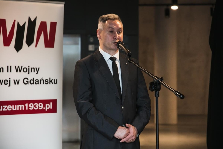Wicedyrektor Muzeum II Wojny Światowej, dr Tomasz Gliniecki. Fot. Mikołaj Bujak