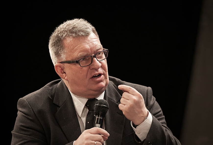 Debatę poprowadził Wojciech Suleciński. Fot. Roman Jocher