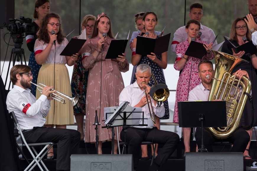 Plenerowy koncert na Westerplatte