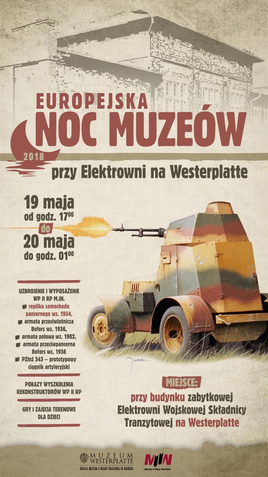Noc Muzeów 2018 w Muzeum II Wojny Światowej w Gdańsku