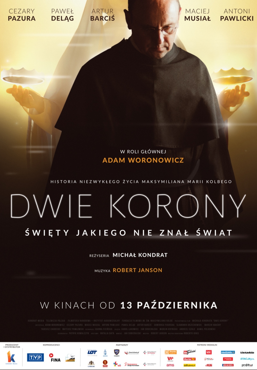 Plakat do filmu "Dwie korony". Materiały prasowe KONDRAT-MEDIA Sp. z. o. o.