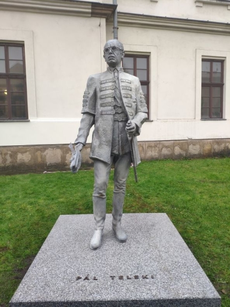 Fot. 4. Pomnik Pála Telekiego w Krakowie odsłonięty 14 sierpnia 2021 r. (domena publiczna)