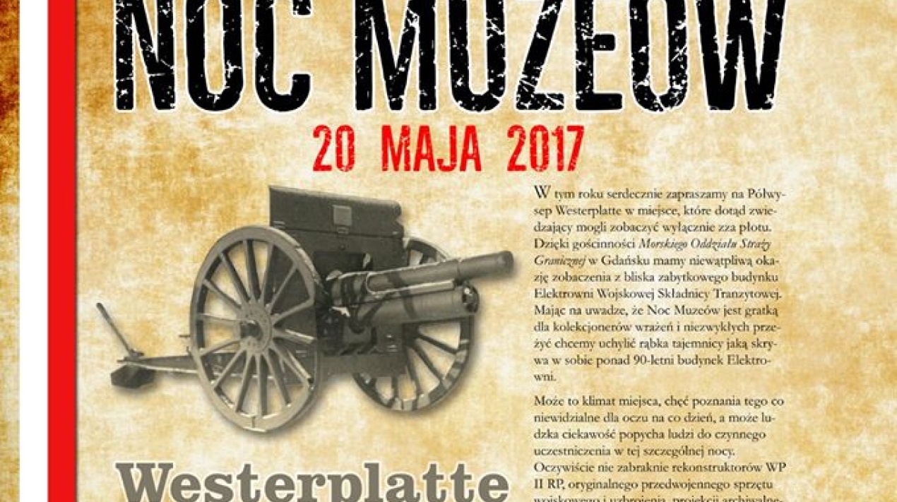 Europejska Noc Muzeów 2017 na Westeraplatte