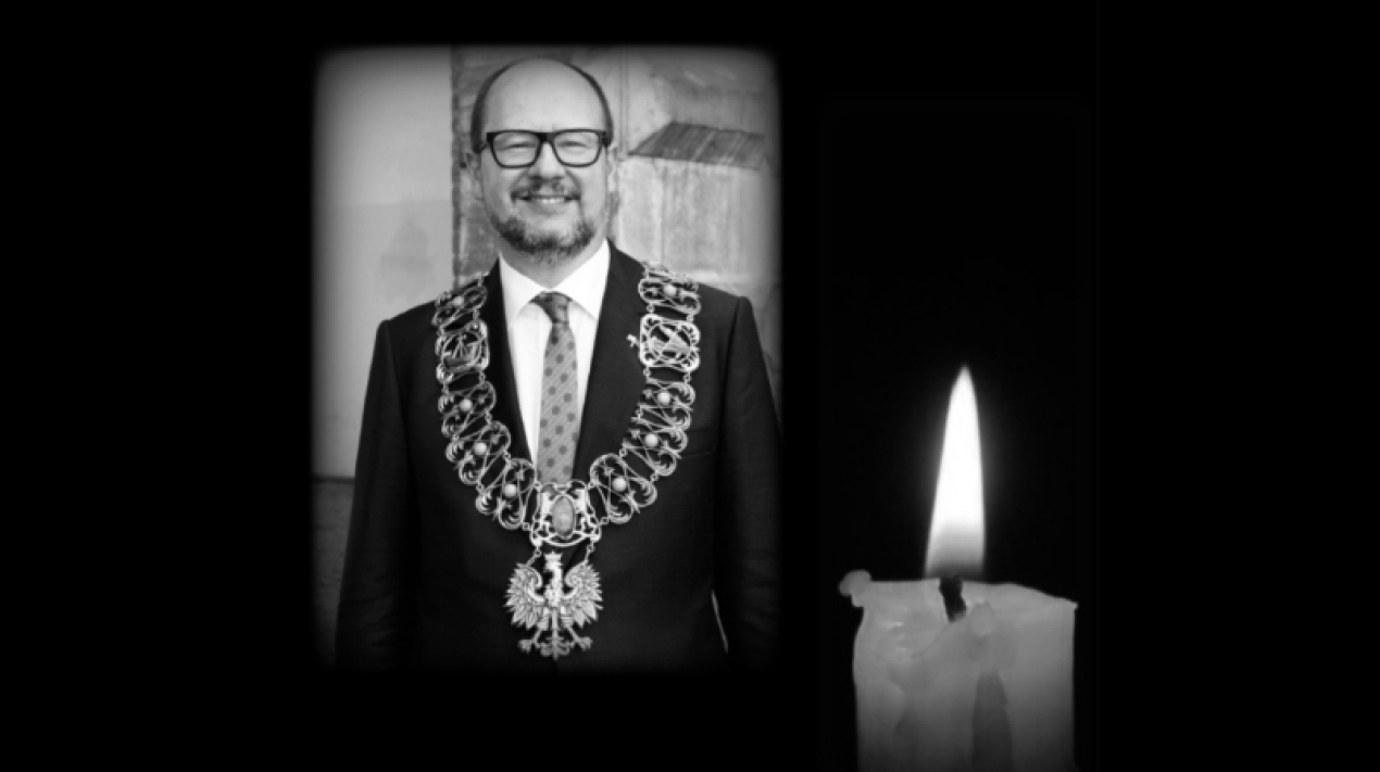 Składamy najszczersze kondolencje i wyrazy głębokiego współczucia Rodzinie i Współpracownikom z powodu śmierci Prezydenta Pawła Adamowicza