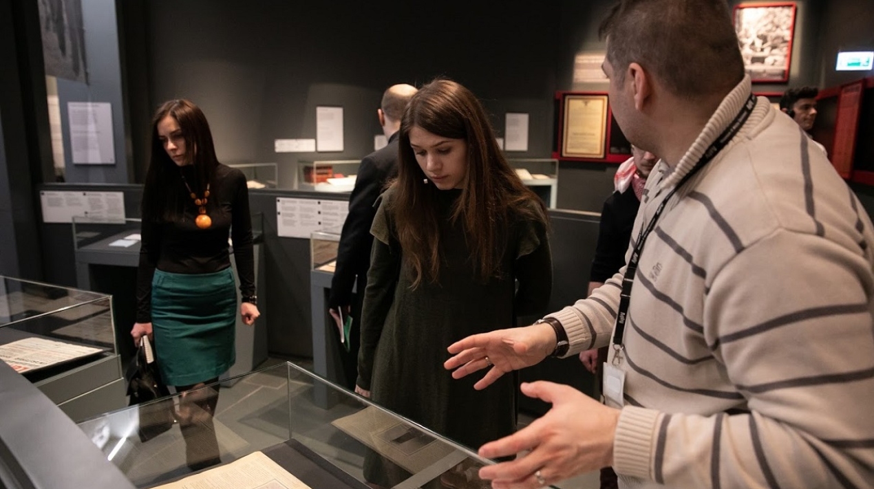 W Muzeum trwa staż naukowy muzealników z Narodowego Historycznego Muzeum w Mińsku