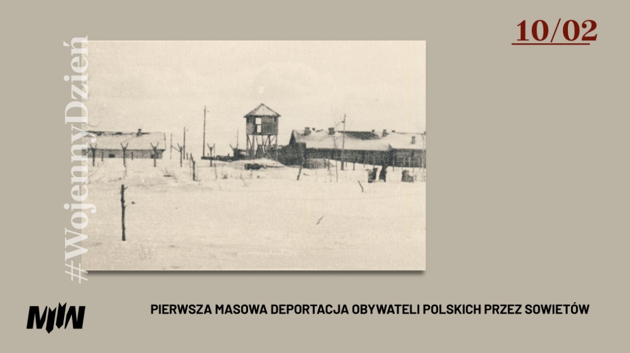 #WojennyDzień - Pierwsza masowa deportacja obywateli polskich przez Sowietów