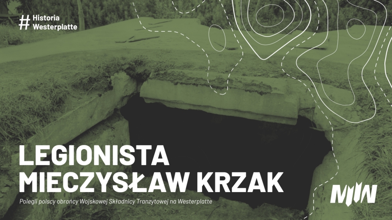 #HistoriaWesterplatte - Legionista Mieczysław Krzak