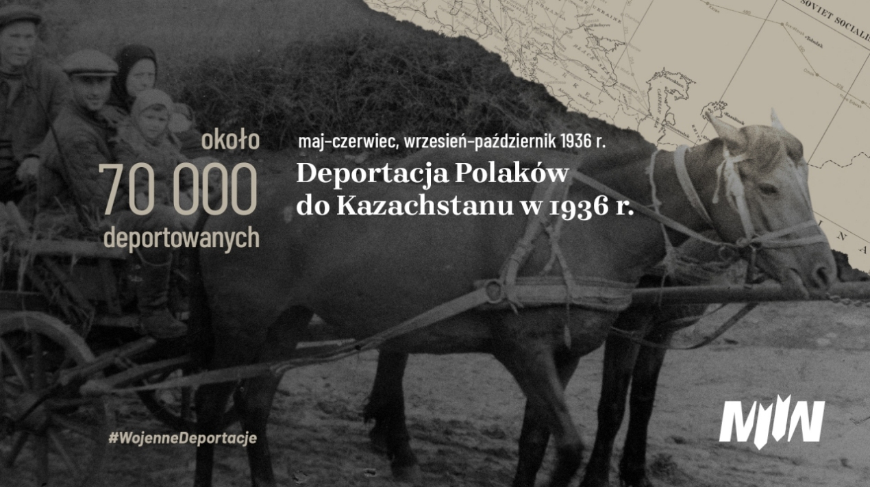#WojenneDeportacje - Deportacja Polaków do Kazachstanu w 1936 r.
