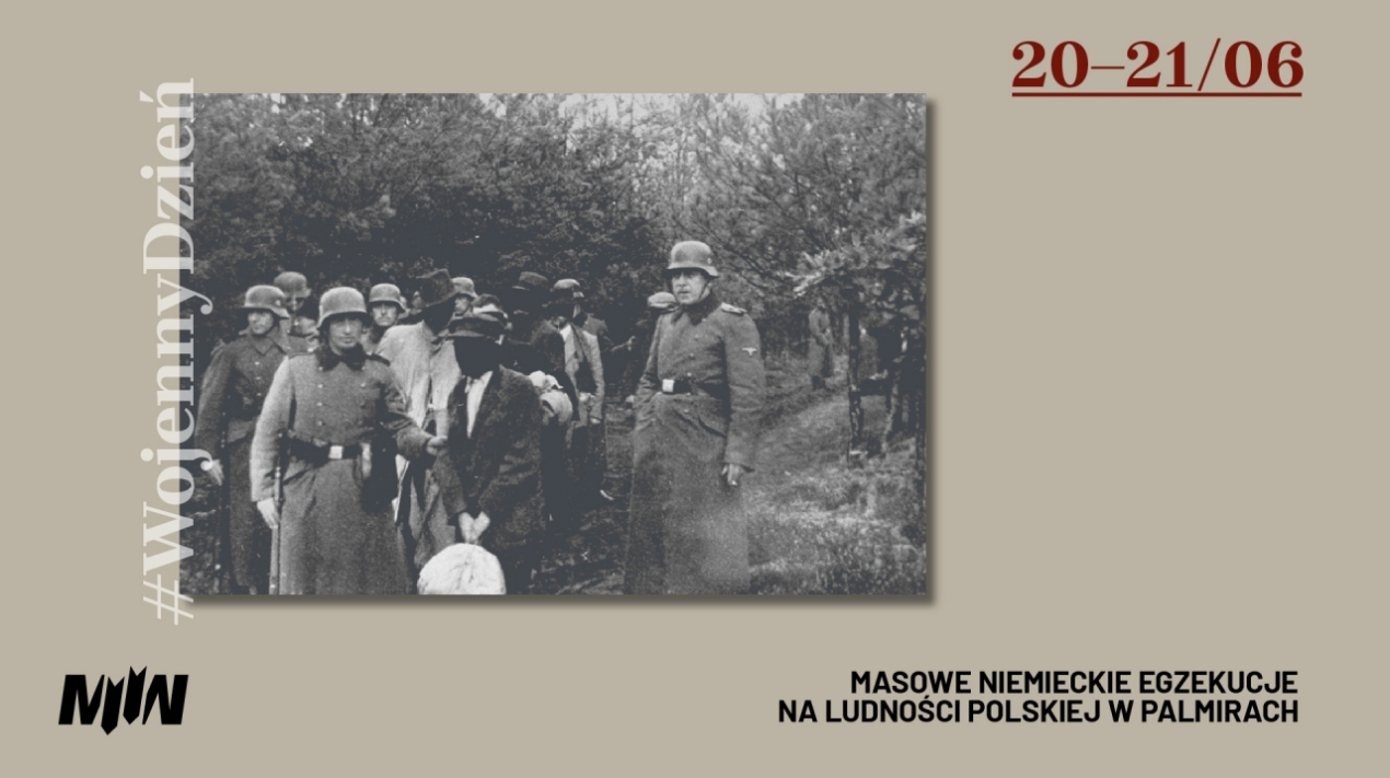 #WojennyDzień - Masowe niemieckie egzekucje na ludności polskiej w Palmirach