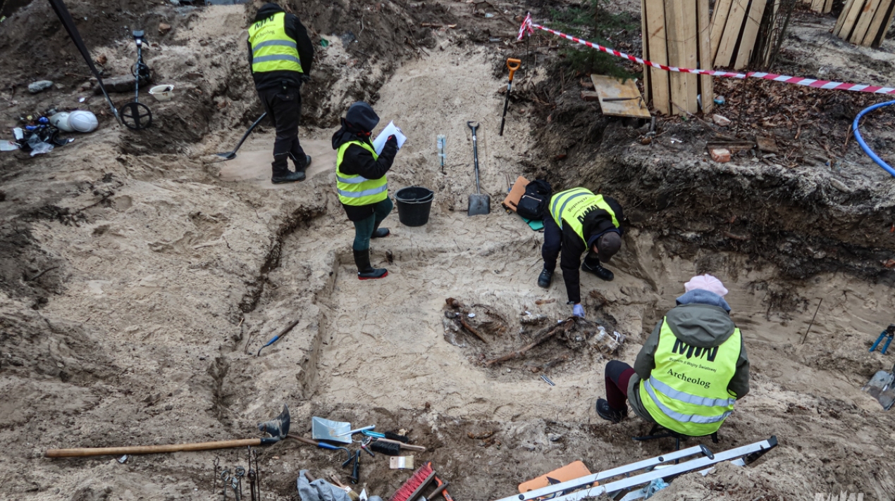 Archeolodzy MIIWŚ odkryli szczątki niemieckich żołnierzy na Westerplatte