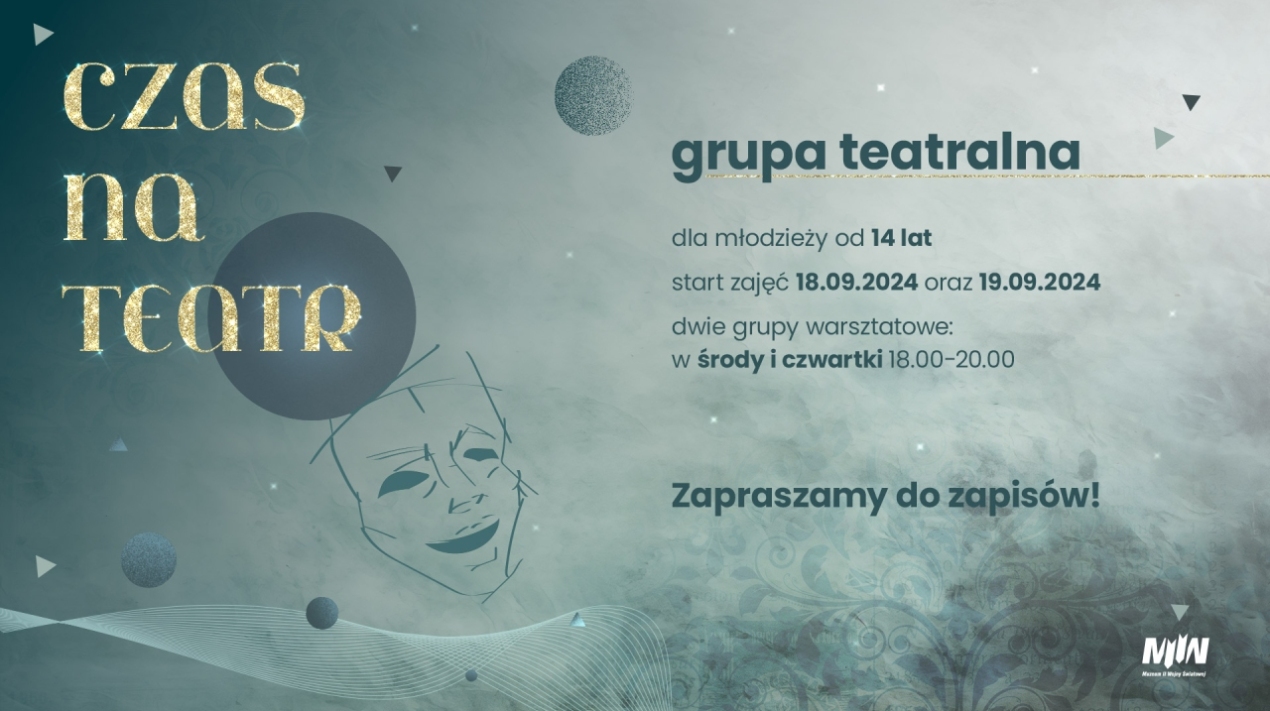 Ruszyła rekrutacja do II edycji warsztatów teatralnych!