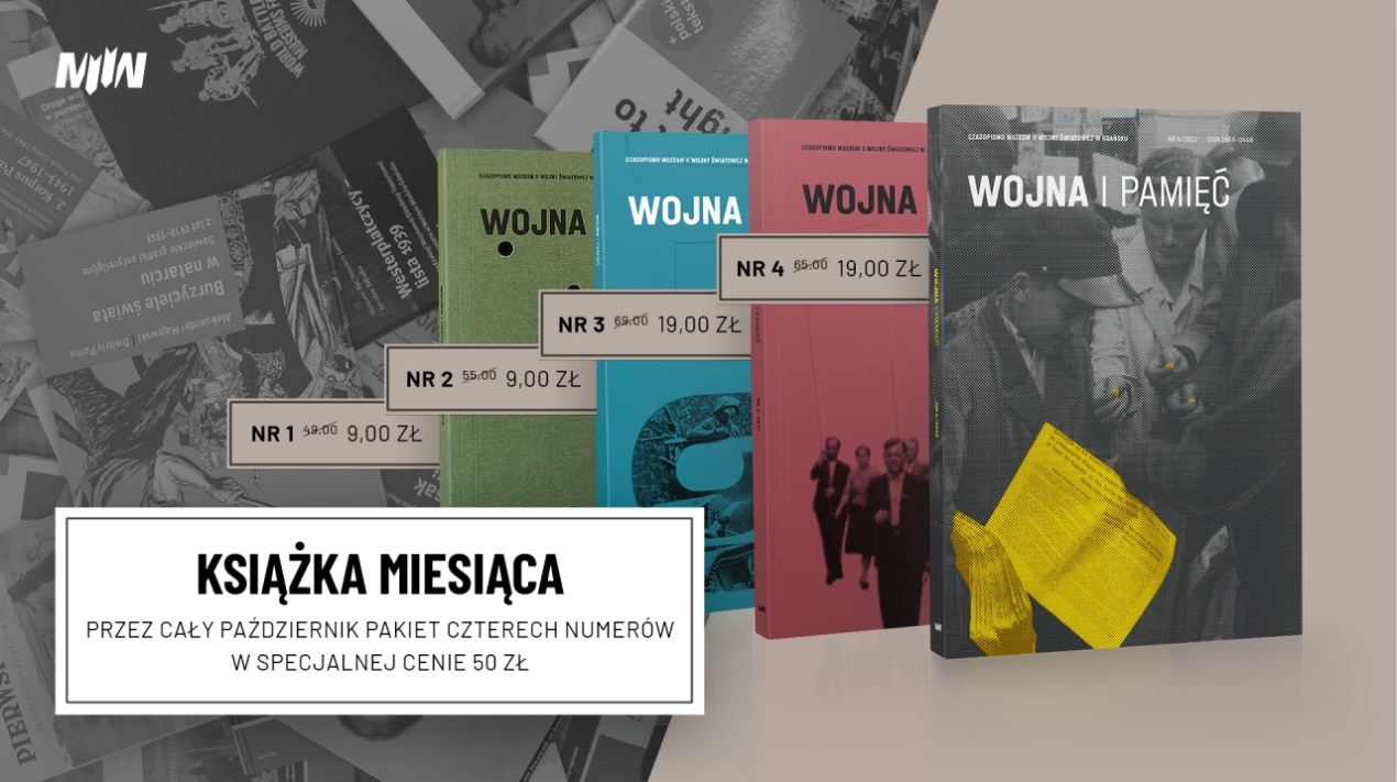 Książka miesiąca – „Wojna i Pamięć. Czasopismo Muzeum II Wojny Światowej w Gdańsku”, nr 1–4