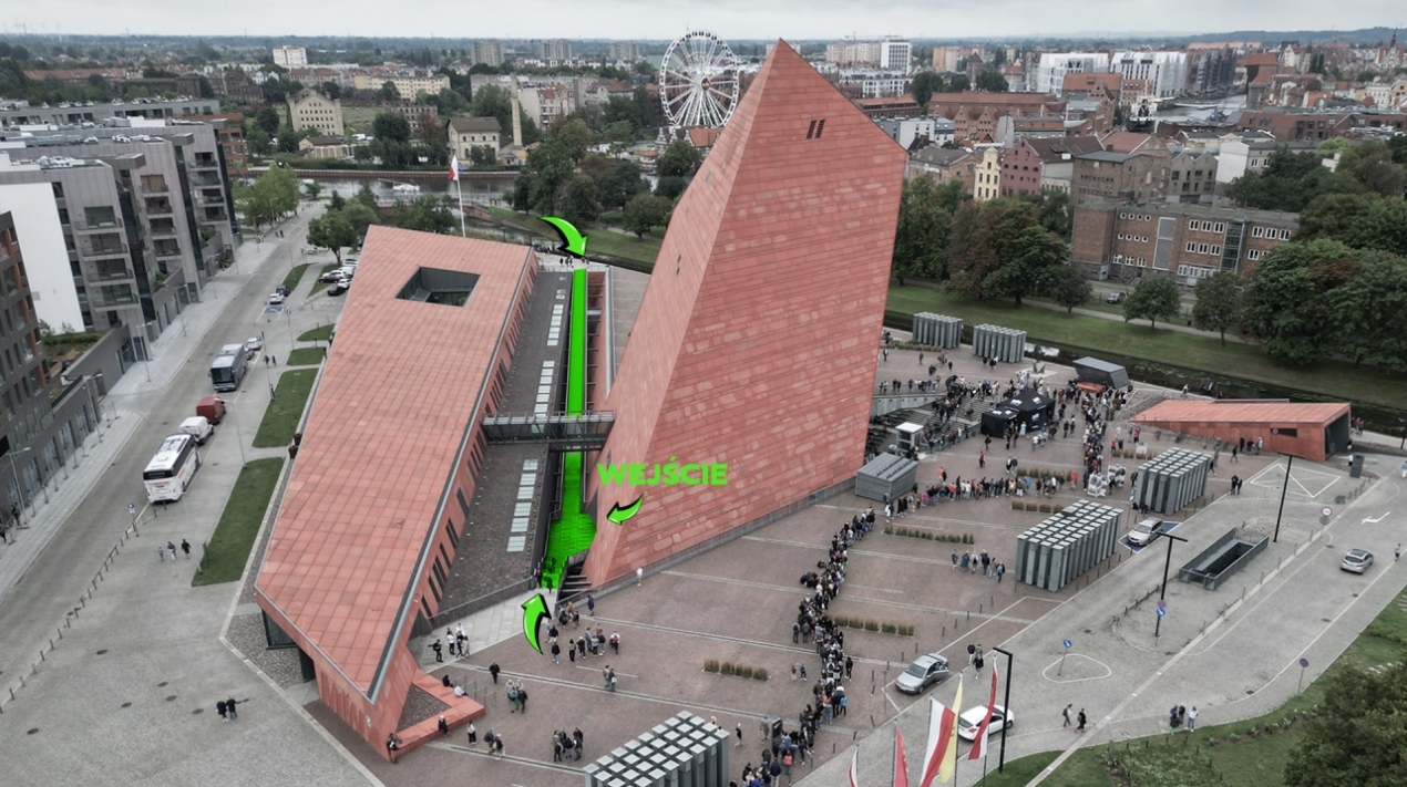 Wejście główne do MIIWŚ niedostępne w dn. 6 czerwca