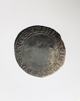 moneta z czasów panowania Elżbiety I (1558-1603)