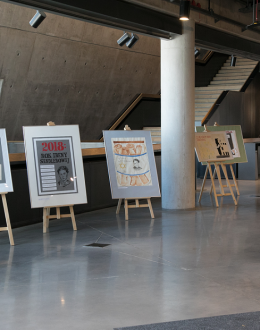 Wystawa pokonkursowa na plakat promujący rok Ireny Sendlerowej