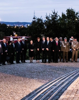 Feierlichkeiten auf der Westerplatte mit der Teilnahme von Ministerpräsidentin Beata Szydło fot. Mikołaj Bujak