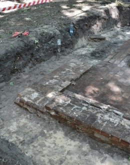 Wykopaliska na terenie Kasyna Podoficerskiego na Westerplatte