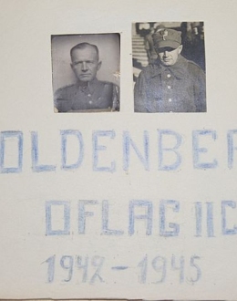 Album z pamiątkami kpt. Piotra Pawlaka, oficera artylerii 31 pal. WP, który dostał się do niewoli w 1939 r. pod Krojantami. W latach 1939-41 przebywał kolejno w obozach jenieckich: Grossborn, XA Itzehoe, Merlag und Milag Nord Sandbostel i XC Lübeck (Lubeka). W 1941 r. został przetransportowany do Oflagu IIC Woldenberg. Z niewoli powrócił w 1945 r.