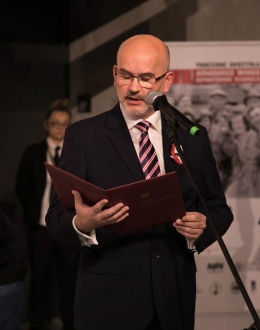 dr hab. Grzegorz Berendt, prof. UG, Zastępca Dyrektora MIIWŚ, fot. M. Bujak
