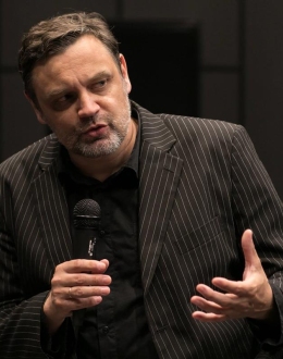 Dr hab. Krzysztofem Kornackim, prof. UG, fot. Mikołaj Bujak
