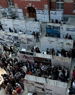 Exhibition of the entries in the architectural competition for the design of the Museum, Gdańsk University of Technology, September 2010. Photo: S. Czalej