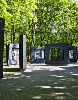 An outdoor exhibition "Westerplatte: A spa – a bastion – a symbol". Photo: D. Jagodziński