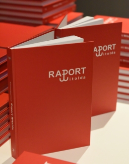 Prezentacja książki "Raport Witolda". Fot. R. Jocher