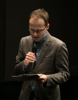 Dr Bartosz Filip, filmoznawca, historyk filmu i wykładowca na Uniwersytecie Gdańskim