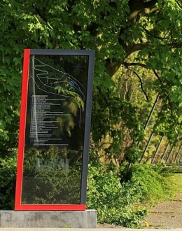 Information boards along the educational trail on Westerplatte Peninsula. Photo: R. Jocher