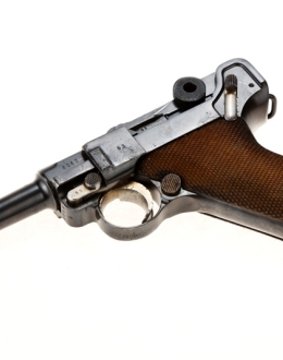 Deutsche Pistole Parabellum wz. Wz. 08 (P08), Kaliber 9 mm, hergestellt 1936. Phot. Dominik Jagodziński