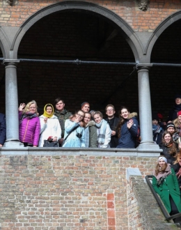 Na zaproszenie Poseł Anny Fotygi, delegacja pracowników oraz wolontariuszy Muzeum udała się do Belgii
