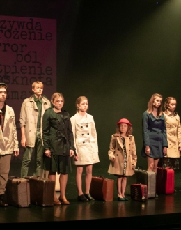 Pokaz przedpremierowy spektaklu teatralnego "Sen", fot. M. Bujak