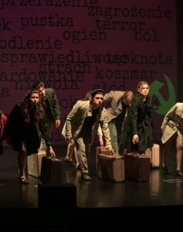 Pokaz przedpremierowy spektaklu teatralnego "Sen", fot. M. Bujak