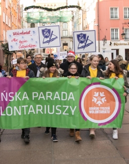 Obchody MIędzynarodowego Dnia Wolontariusza // fot. M. Bujak