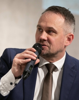 Dr Marek Szymaniak, Kierownik Działu Naukowego MIIWŚ, fot. M. Bujak