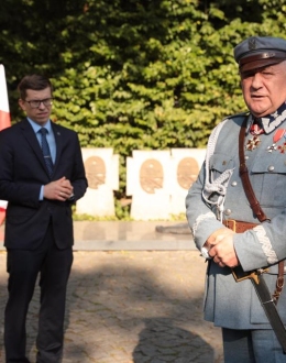Uroczystości Święto Wojska Polskiego na Westerplatte, fot. M. Bujak
