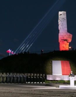 Obchody 81. rocznicy wybuchu II wojny światowej na Westerplatte || fot. M. Bujak