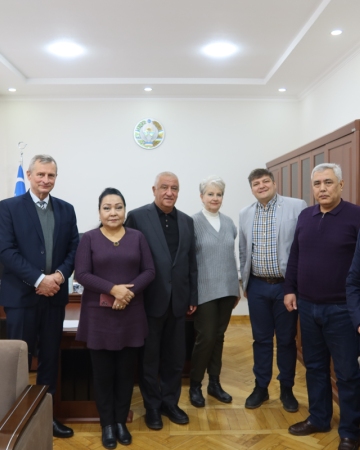 Delegacja M2WŚ w Uzbekistanie