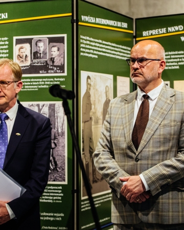"Polacy internowani na Litwie 1939–1940" - wystawa i podpisanie umowy o współpracy z Centrum Badań Ludobójstwa i Ruchu Oporu Mieszkańców Litwy