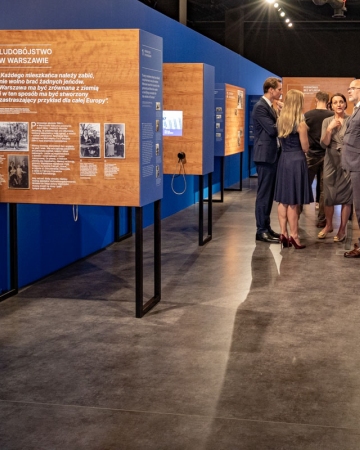 OPENING OF THE EXHIBITION "WOLA 1944: ERASURE. GENOCIDE AND THE REINEFARTH CASE"